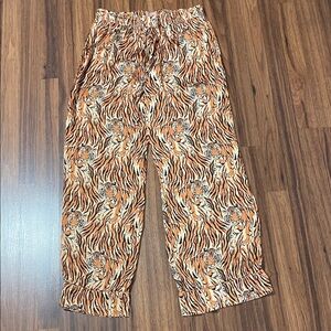 Show me your mumu Tiger Print Pajama Pants size S